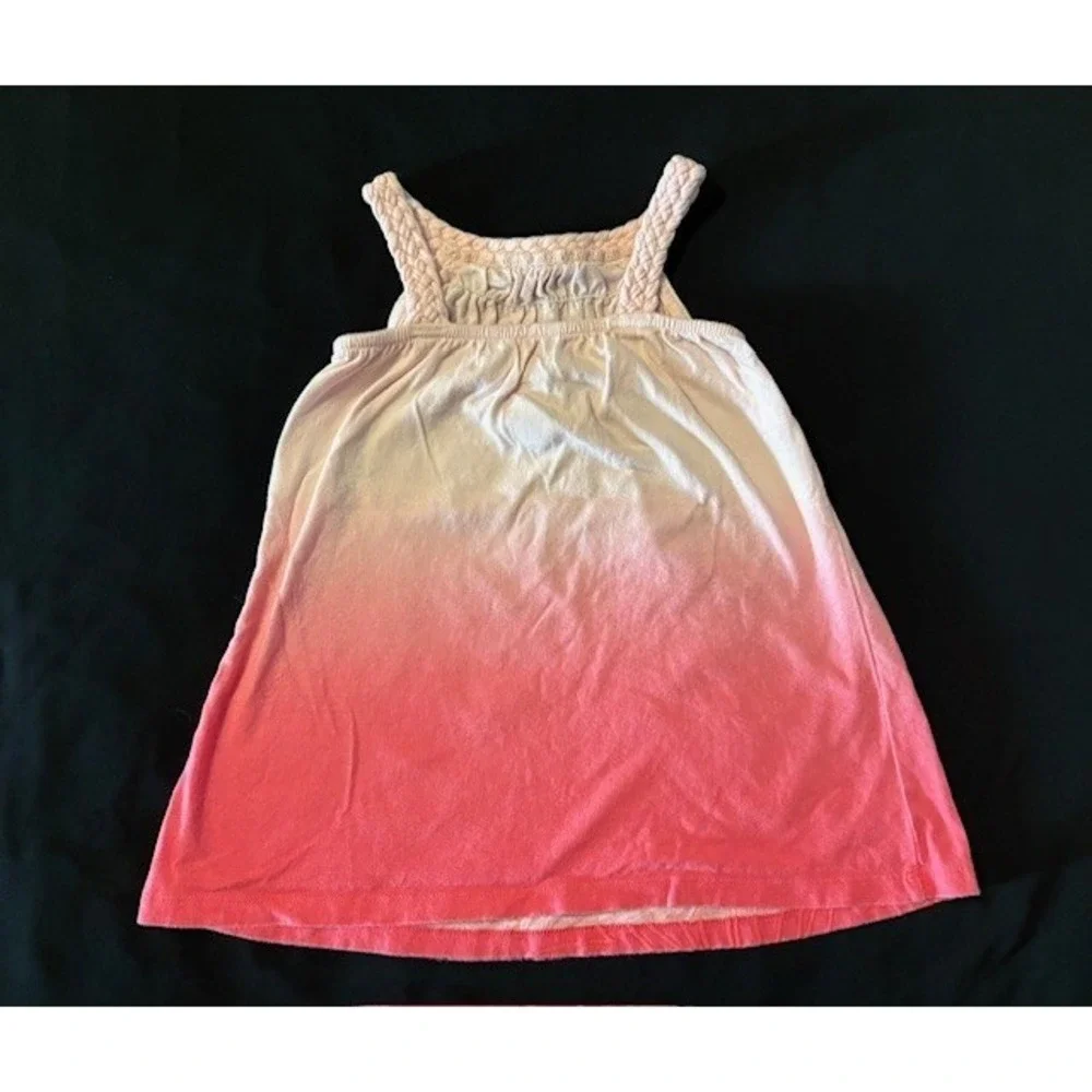Old Navy pink Ombre dress, size 3T, floral pattern